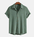 Camisa Casual Masculina Apricot