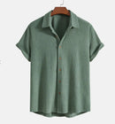 Camisa Casual Masculina Apricot