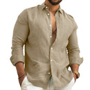 Camisa de Linho Premium Masculina + BRINDE (COMPRE 1 LEVE 2)